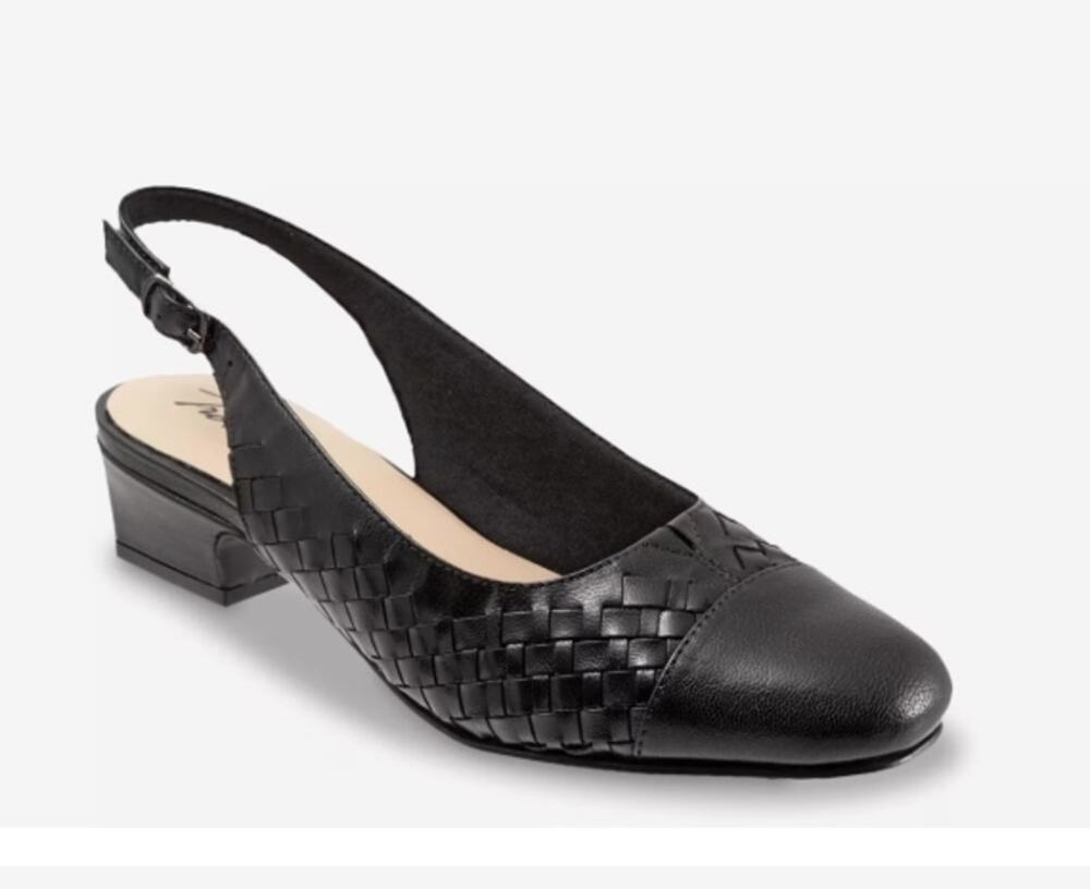 Trotters Dea Women's Black Pump- Size 9.5 W-  Brand New